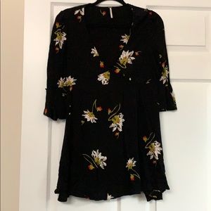 Flower print free people dress